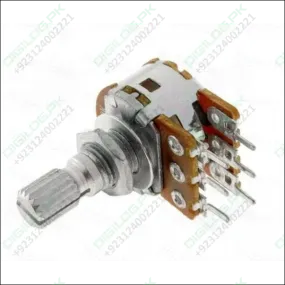 10k Dual Stereo Volume Type Variable Resistor Potentiometer In Pakistan