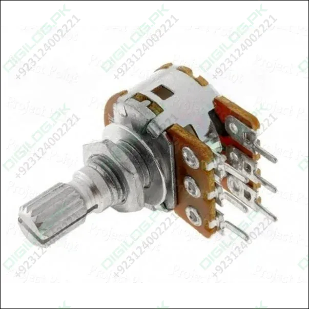 10k Dual Stereo Volume Type Variable Resistor Potentiometer In Pakistan