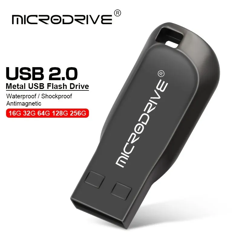 128GB Metal USB Flash Drive Reliable Storage Solution