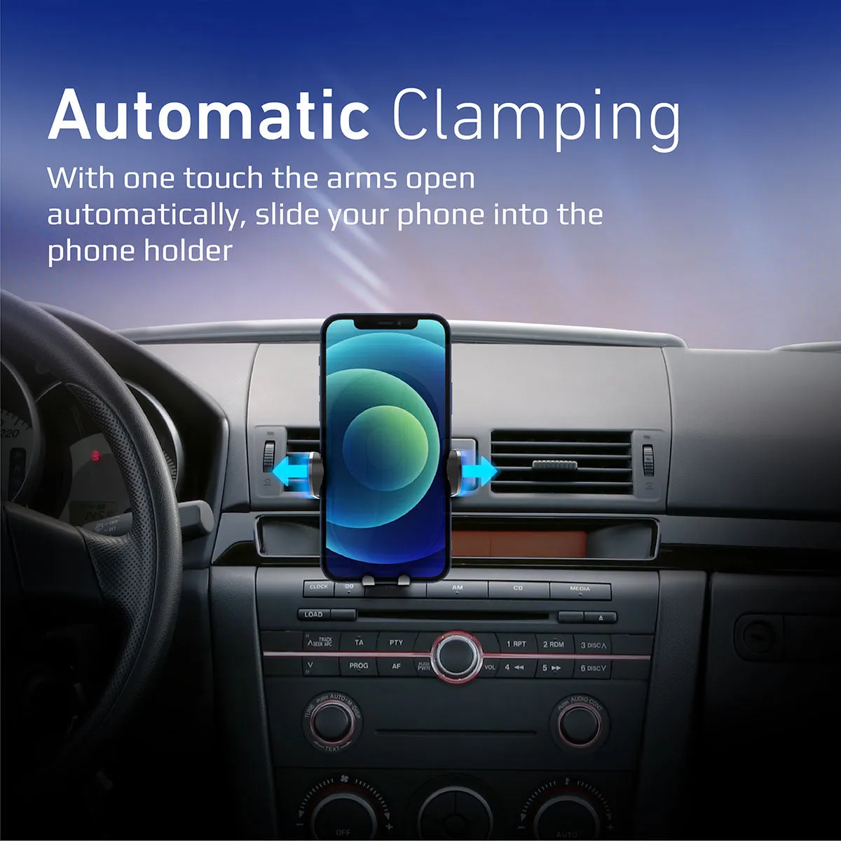 15W Smart Sensor Car Wireless Charger