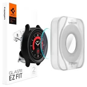 [2 Pack] Galaxy Watch 5 Pro Screen Protector (45mm) EZ FIT GLAS.tR