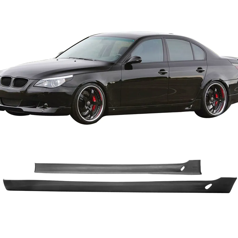 2004-2009 BMW E60 5-Series A STYLE Side Skirt Rocker Panel Extension