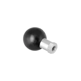 25mm (1 inch) Ball Adapter to 1/4"-20 Female Threaded Hole