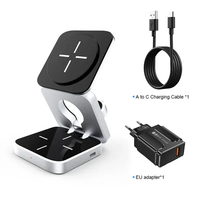 3 in 1 Wireless Charging Station