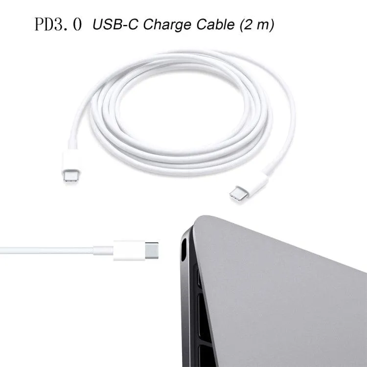 30W Dual USB-C Fast Charging Cable Set with 2m Length and AU Plug