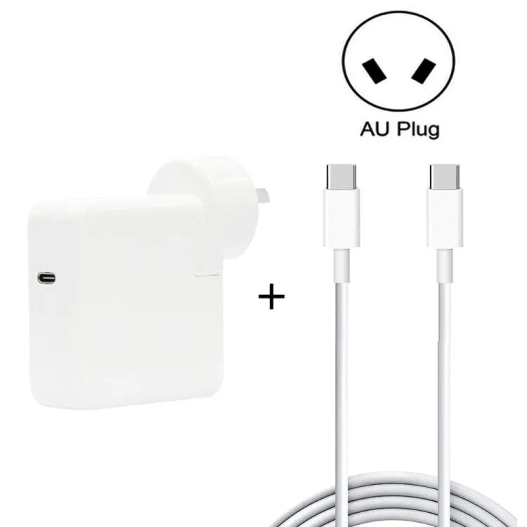 30W Dual USB-C Fast Charging Cable Set with 2m Length and AU Plug