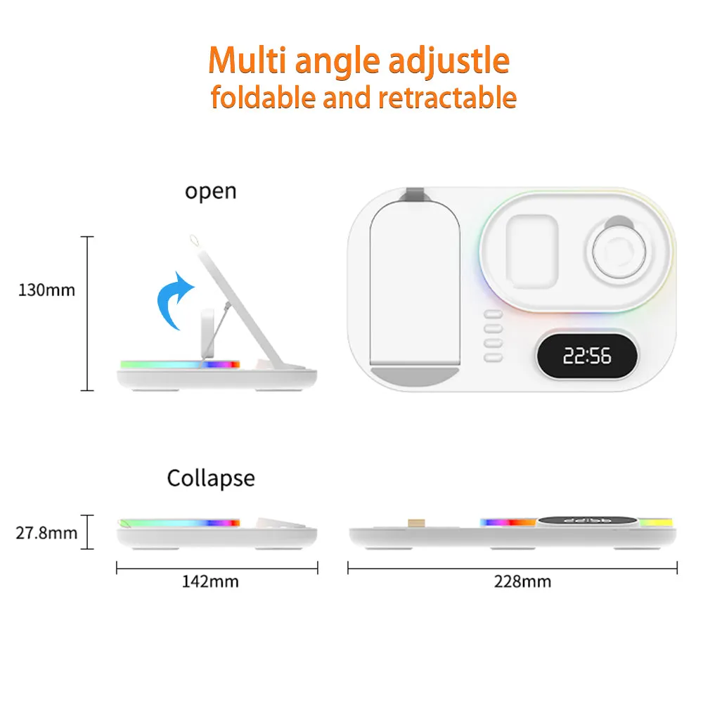 A06 4 in 1 Mobile Phone Fast Wireless Charger S4231555