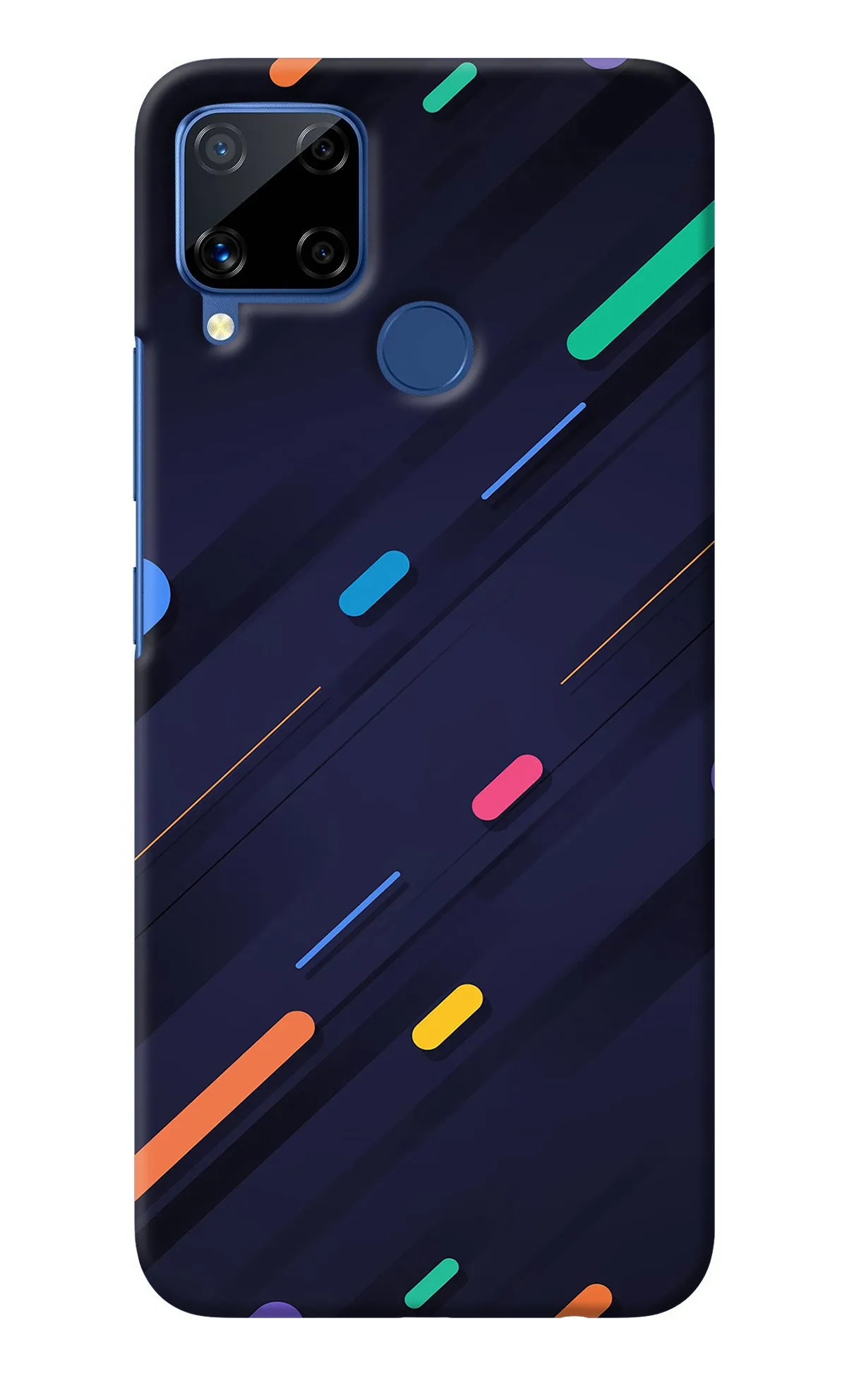 Abstract Design Realme C15 Back Cover