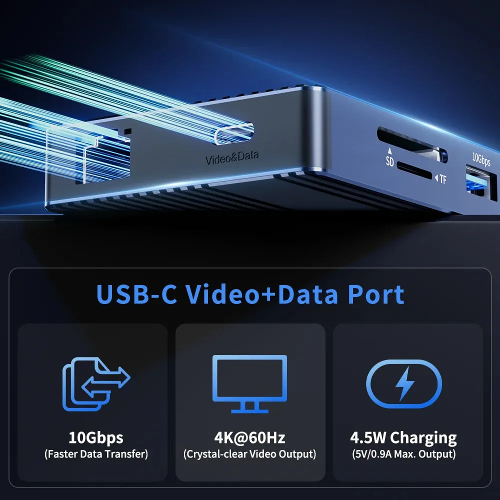 Acasis 14 Ports 4K 60Hz USB C Docking Station with PD 100W Charging