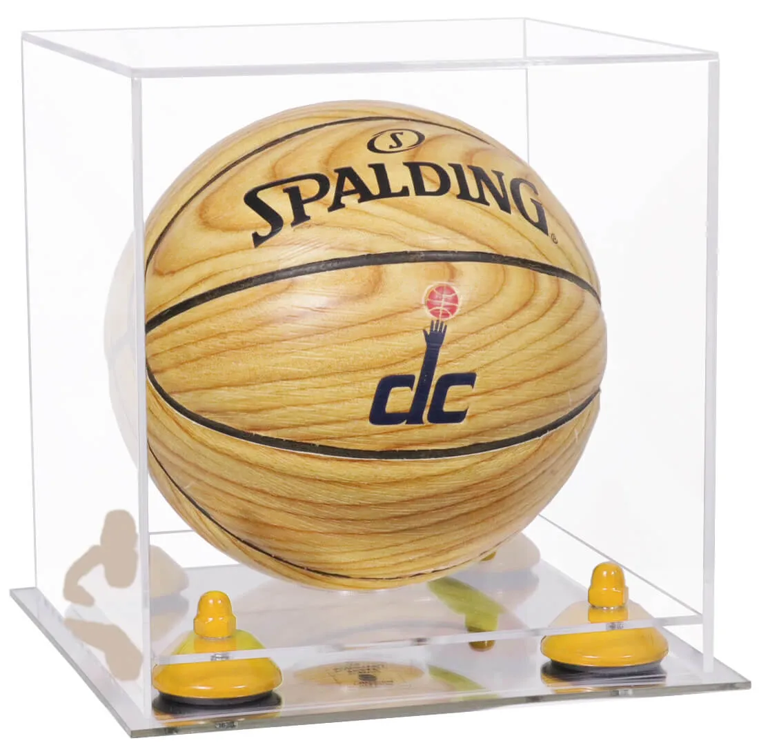 Acrylic Mini - Miniature (not Full Size) Basketball Display Case - Clear (B03/A015)