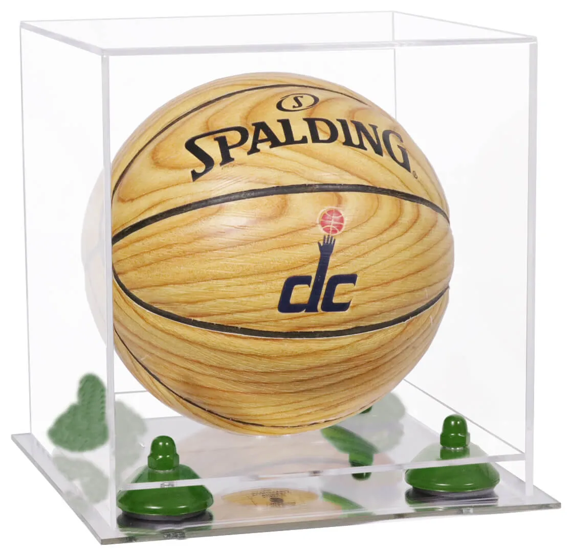 Acrylic Mini - Miniature (not Full Size) Basketball Display Case - Clear (B03/A015)