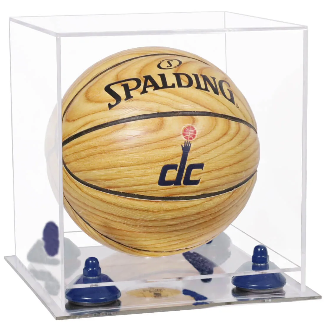 Acrylic Mini - Miniature (not Full Size) Basketball Display Case - Clear (B03/A015)