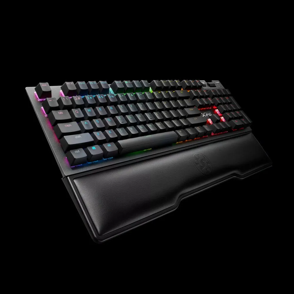 Adata XPG Summoner Mechanical Keyboard 80% TKL RGB lighting effect RGB switch led cherry siler blue red