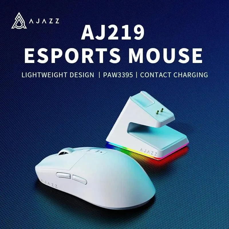 AJAZZ Tri-mode Gaming Mouse: Enhance Gaming with RGB Dock