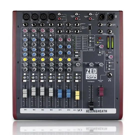 Allen & Heath ZED60-10FX Multipurpose Mixer With FX