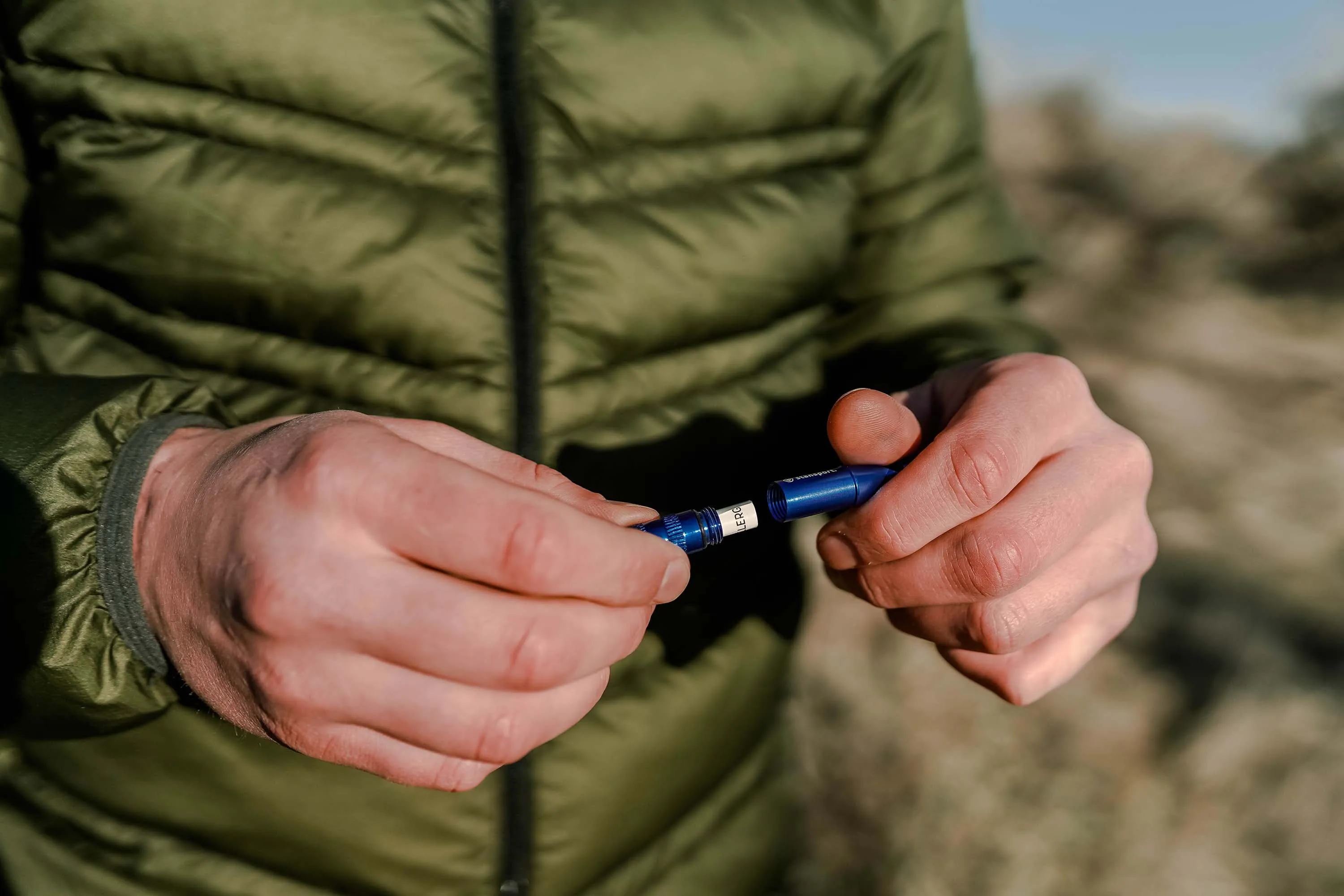 Aluminum Emergency Whistle W/ Medical Id Form