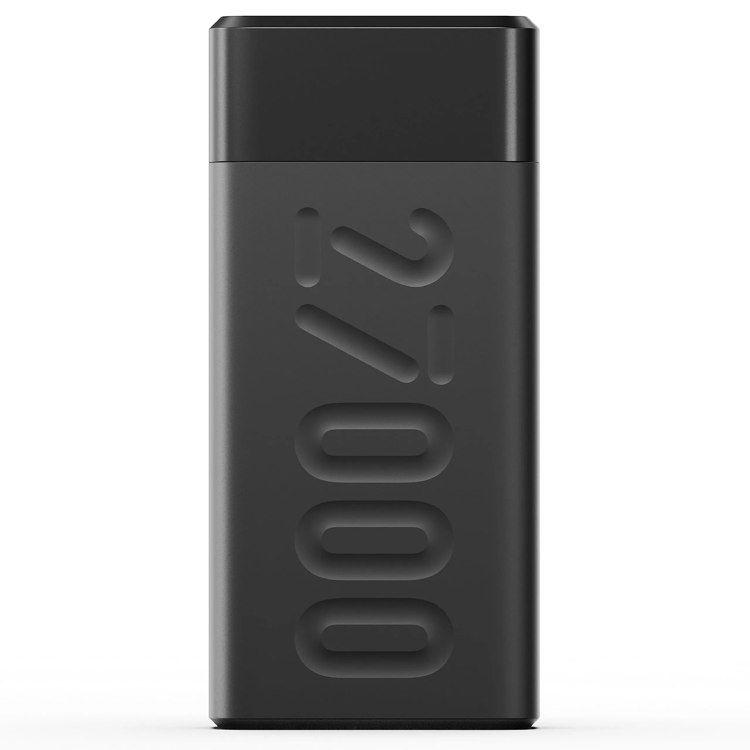 Ambrane 27000mAh Power Bank, 20W Fast Charging, Triple Output, Type C PD (Input & Output), Quick Charge, Li-Polymer, Multi-Layer Protection for iPhone, Smartphones & Other Devices (Stylo Pro, Black)