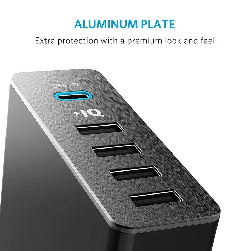 Anker PowerPort  5 Port Type-C Charging Hub