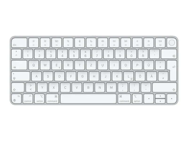 Apple Magic Keyboard With Touch Id - Keyboard - Bluetooth, Usb-C - Qwertz - German