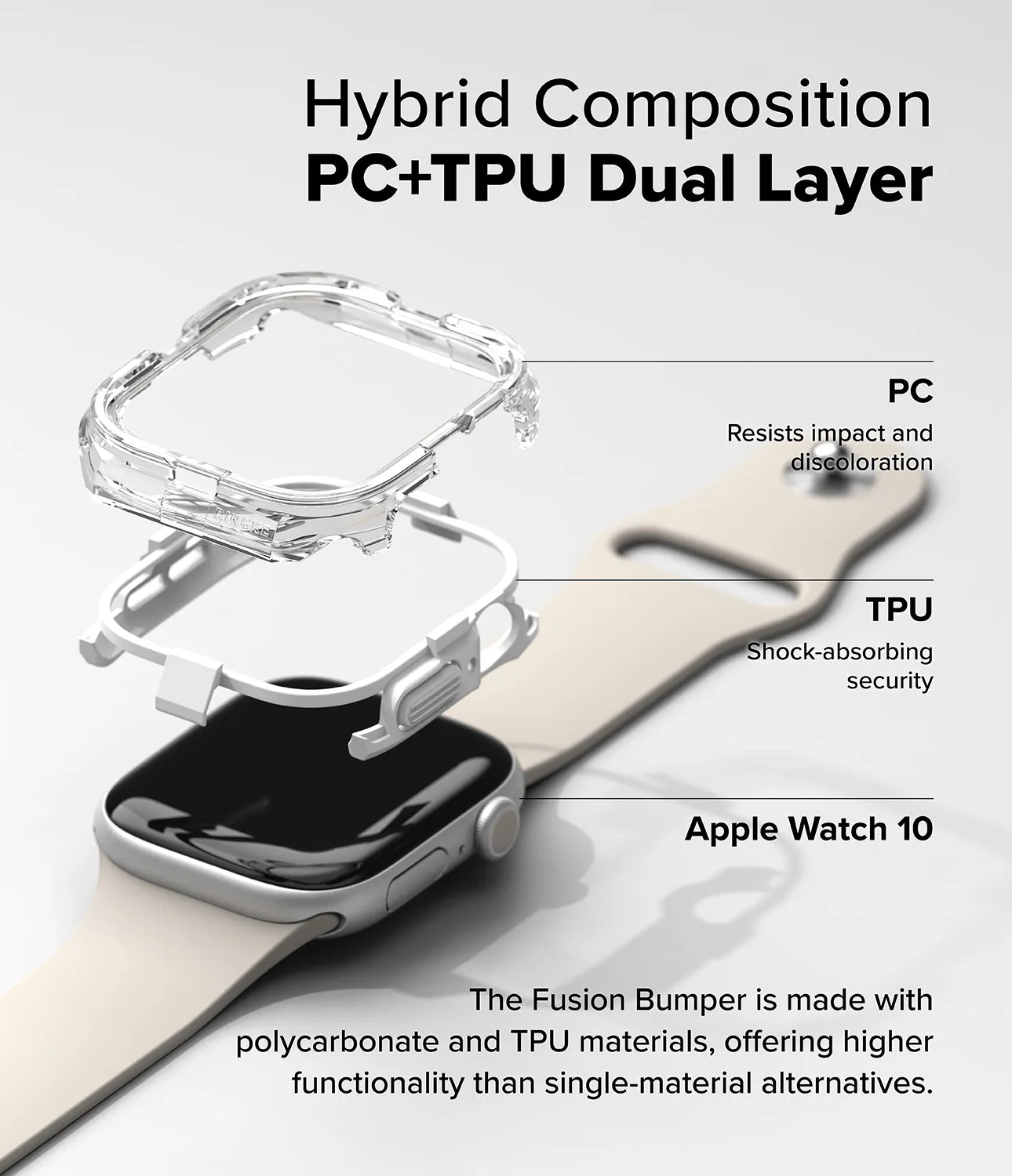 Apple Watch 10 (46mm) Case | Fusion Bumper