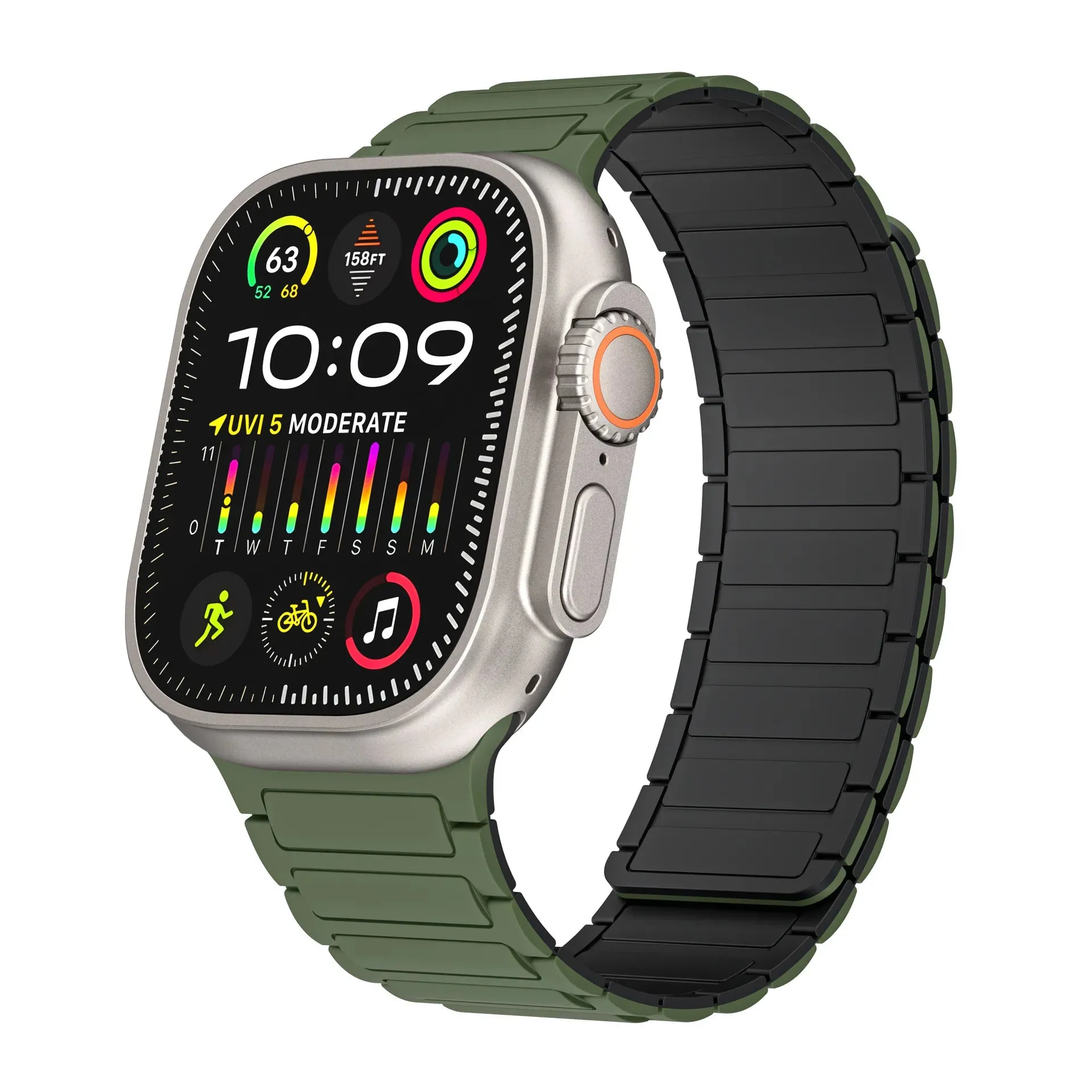 Apple Watch Magnetic Silicone Band