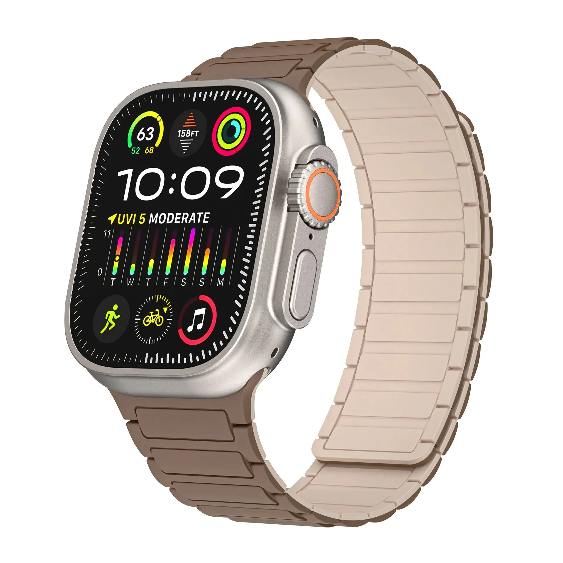 Apple Watch Magnetic Silicone Band