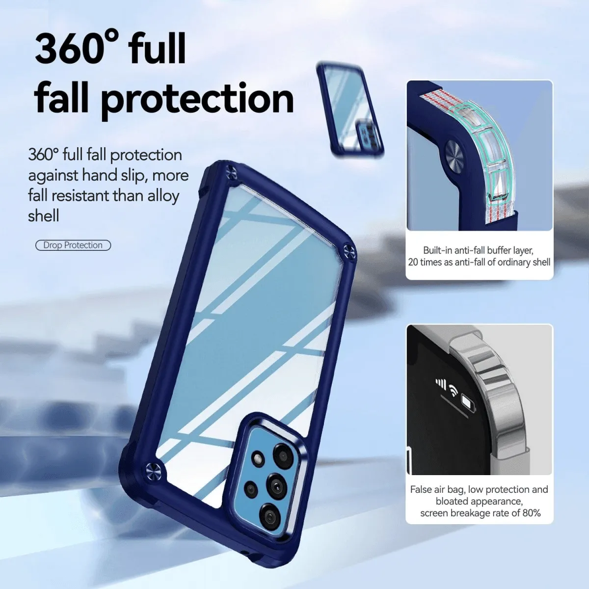 Arena 6-in-1 Liquid TPU Galaxy Protection Case