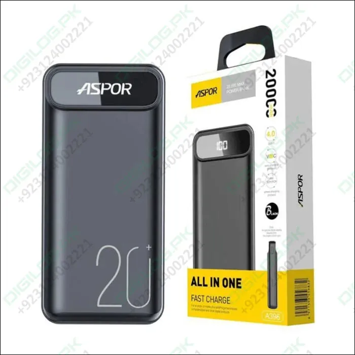 ASPOR A396 20000mAh Power Bank