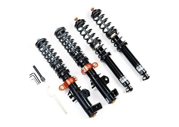 AST Suspension 5100 Series 1-Way Coilovers (Divorced Rear - Front and Rear Top Mounts Not Included) ACU-B1101S - 2002-2005 BMW 316i Sedan-Touring-Coupe-Convertible (E46)