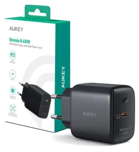 Aueky Pa-B2t Wall Charger 1X Usb-C Power Delivery 3.0 45W Qc Pps