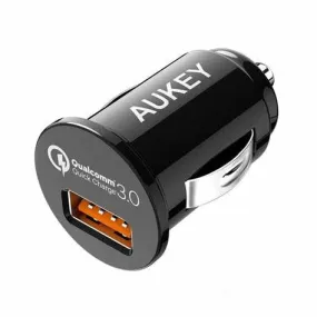 Aukey 18W Single Port Qualcomm Quick Charge 3.0 Car Charger