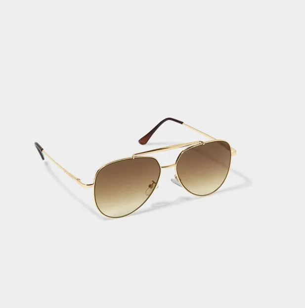 Bali Sunglasses | Gold Metal