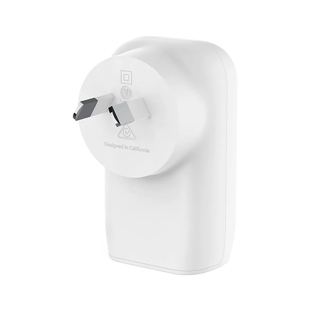 Belkin BoostCharge 67W 3 Port USB-C® Wall Charger with PPS   USB-C-C Cable White