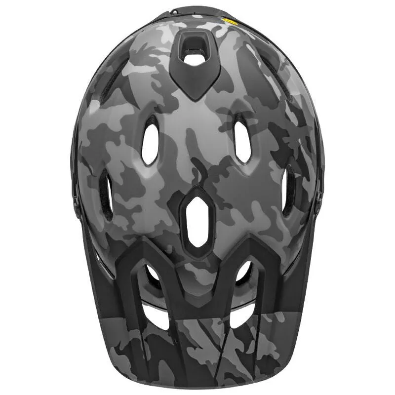 Bell Super DH Spherical Full Face Helmet - Matt Gloss Black-Camo