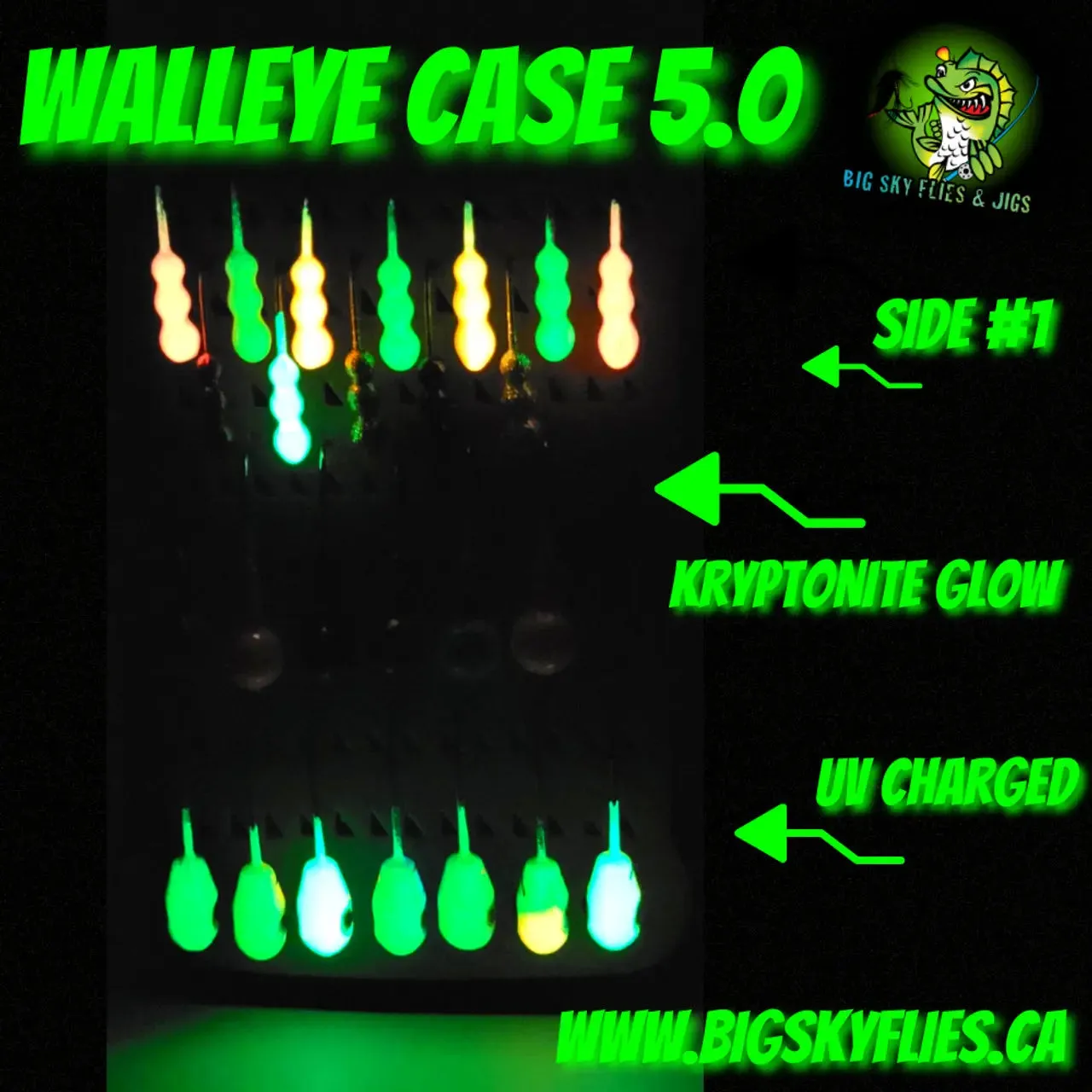 Big Sky Walleye Case 5.0 58pc set