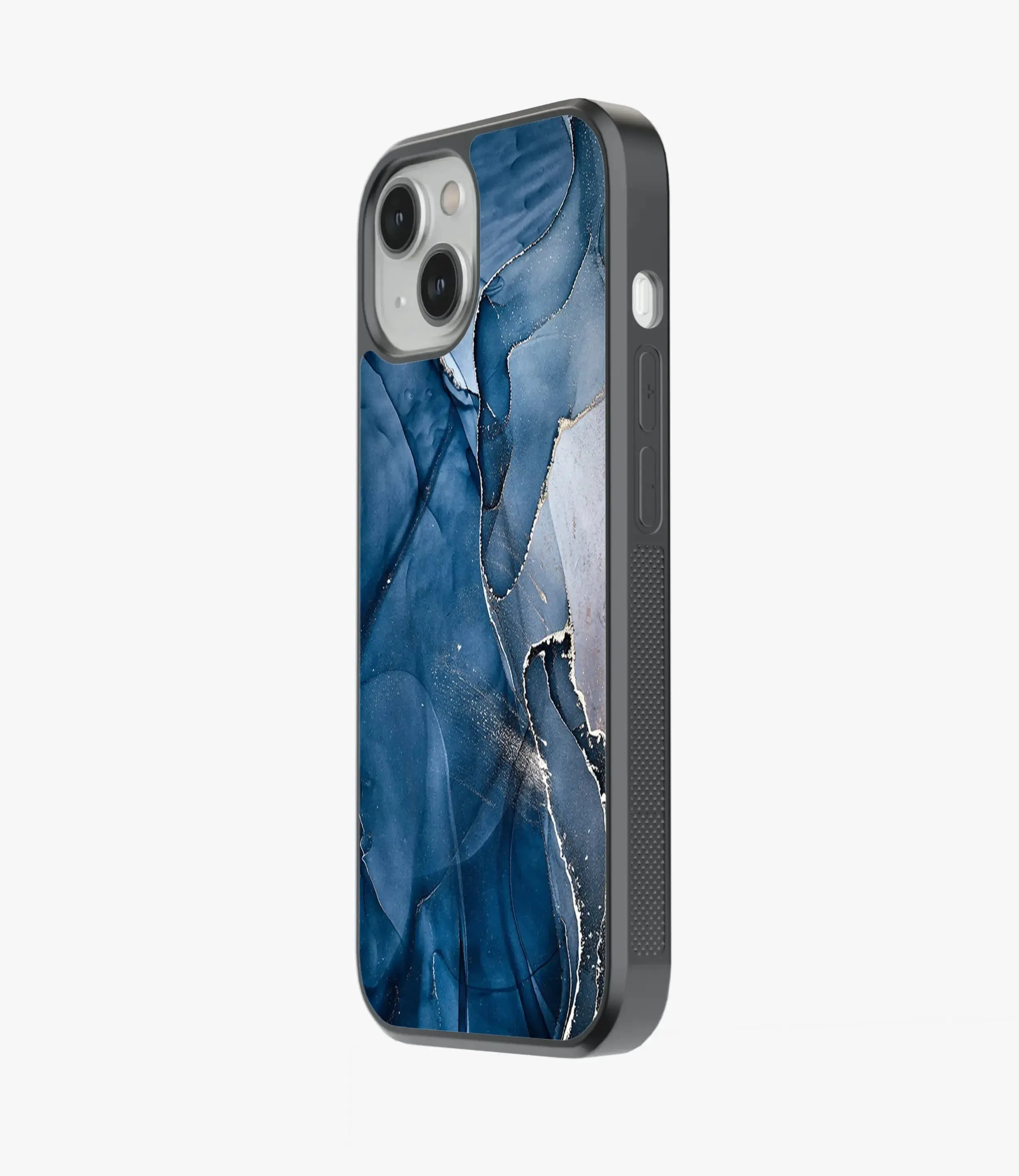 Blue Marble Glass Case