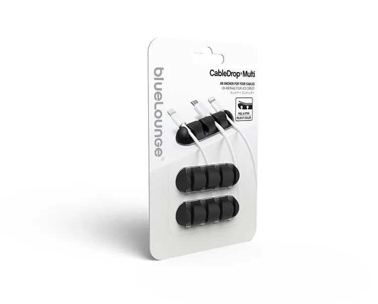 Bluelounge CableDrop Multi - Black