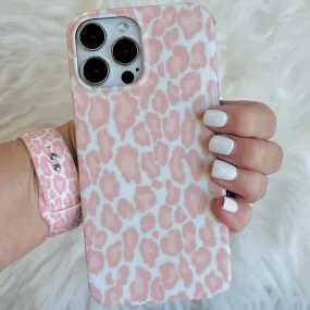 Blush Leopard Phone Case For iPhone