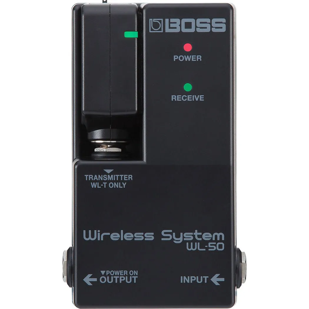 Boss WL-50 Guitar Wireless System w/ Built-in Charging