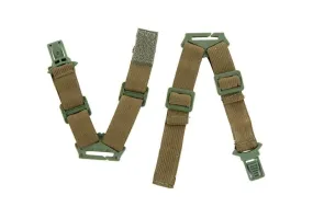 Buckle Set for Helmet Masks - olive