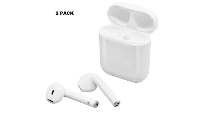 (Buy More Save More!) Wireless Portable Bluetooth 5.0 Earbuds w/ Case for Android & iPhone