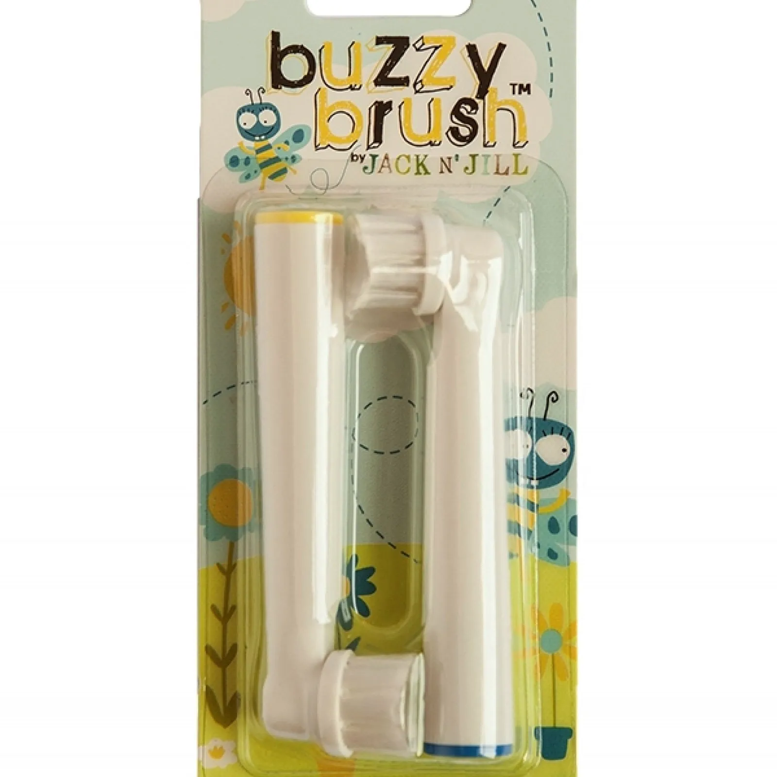 Buzzy Brush Replacement Heads (2019 ) - 2 pack