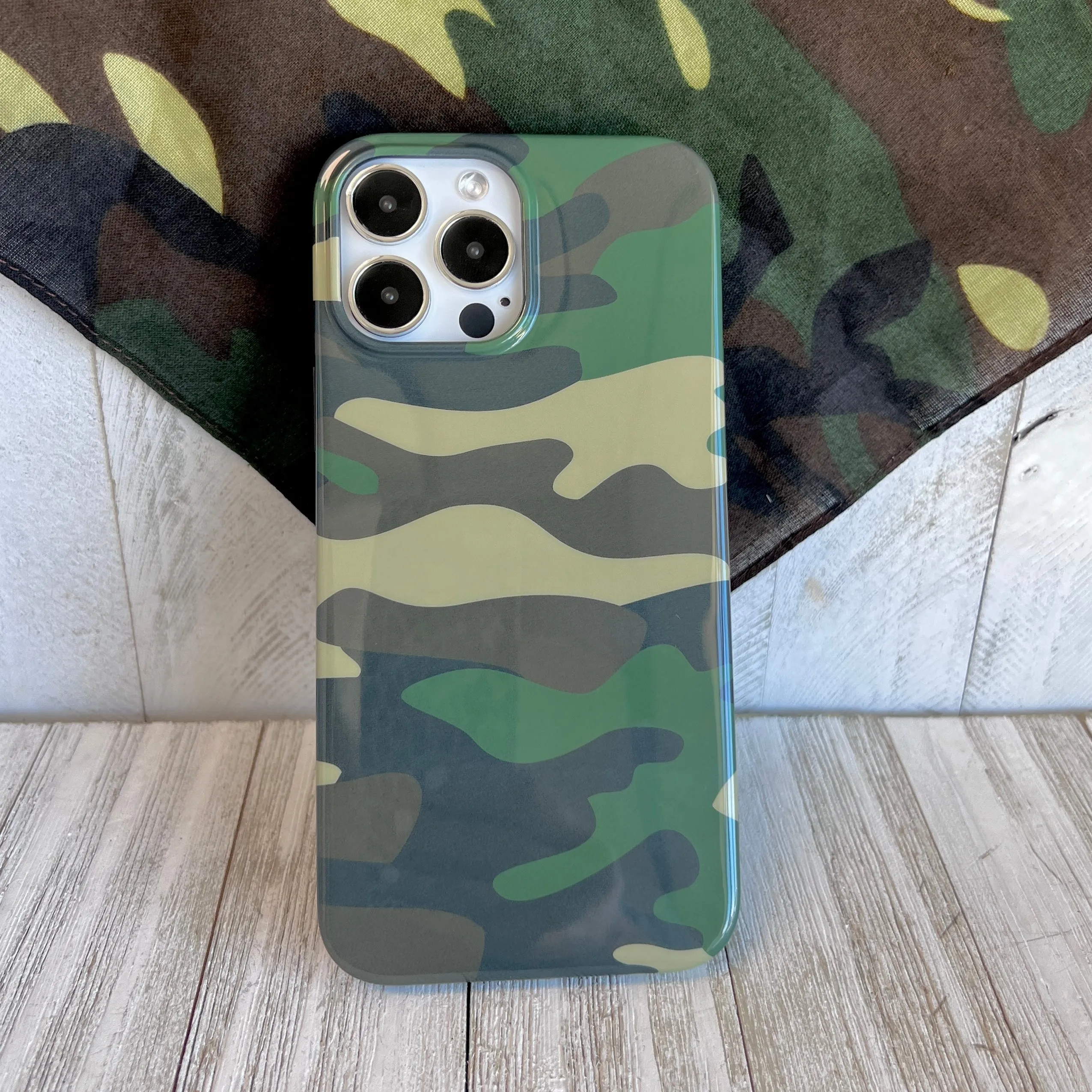 Camouflage Phone Case For iPhone