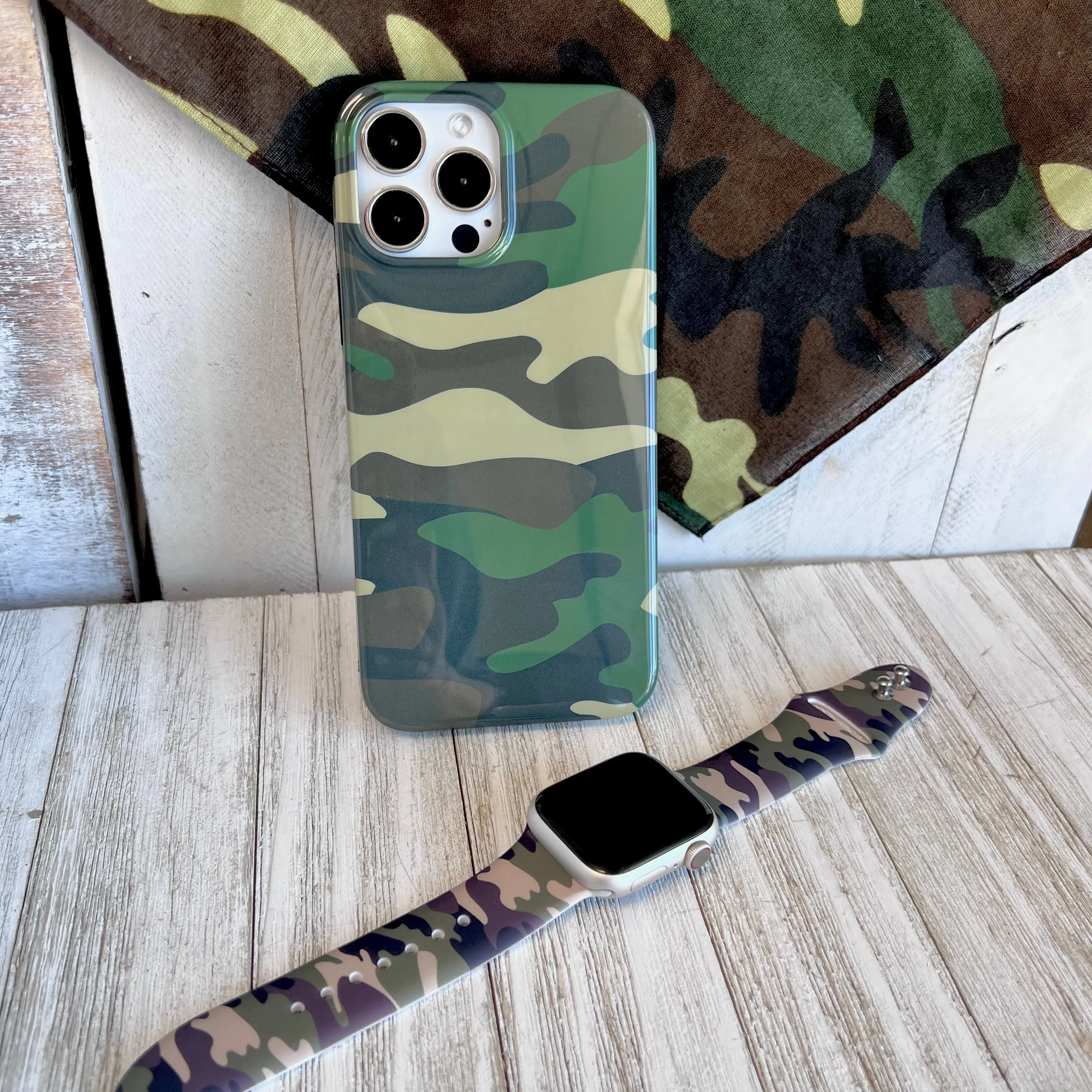 Camouflage Phone Case For iPhone