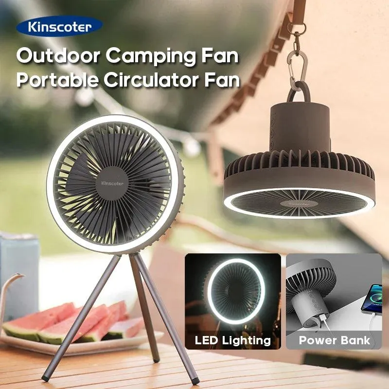 Camping Fan Portable Circulator: Stay Cool Anywhere Outdoors