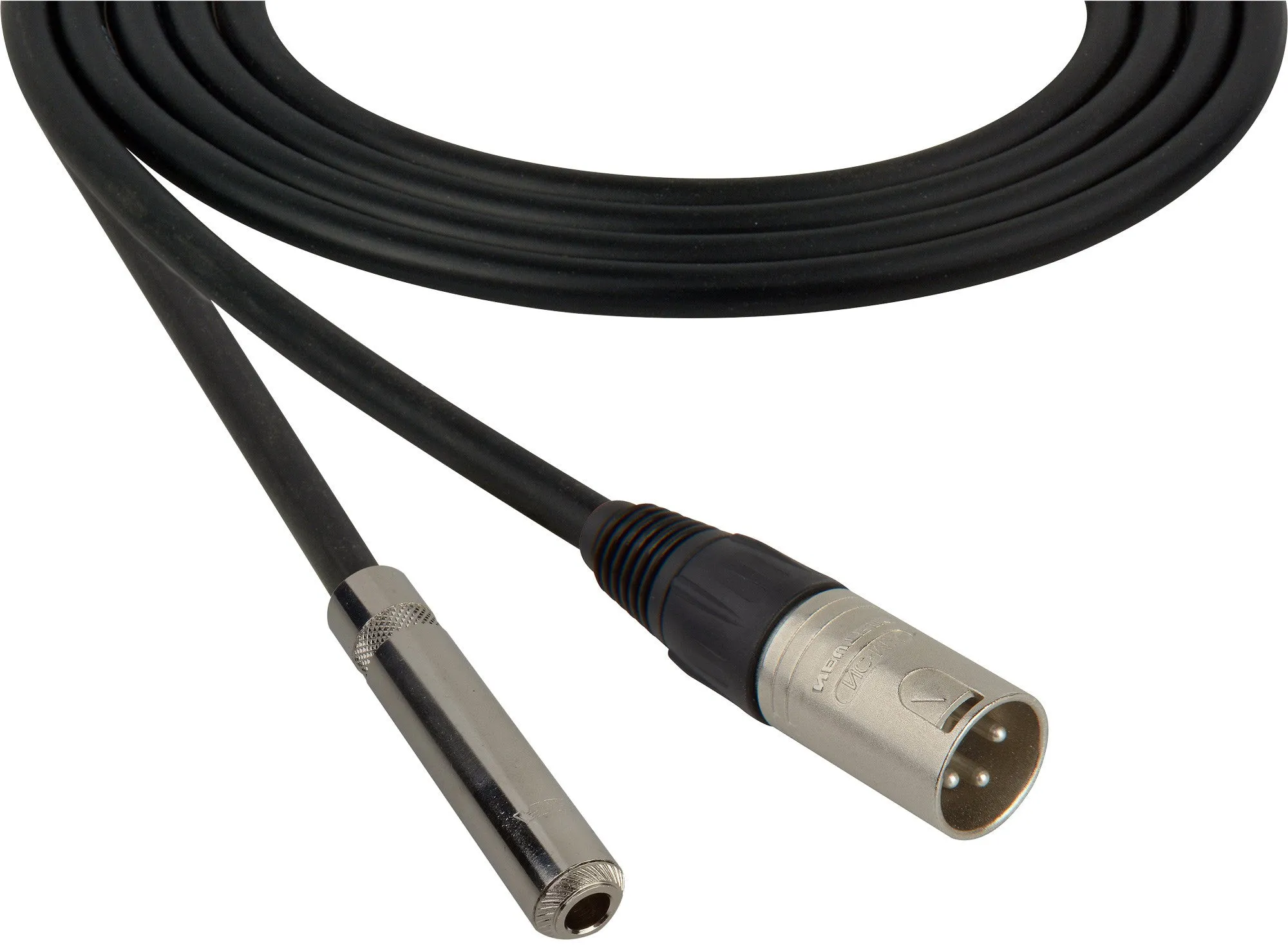 Canare Star-Quad Microphone Cable XLR Male to 1/4" TRS Female 25FT (Multiple Colors)