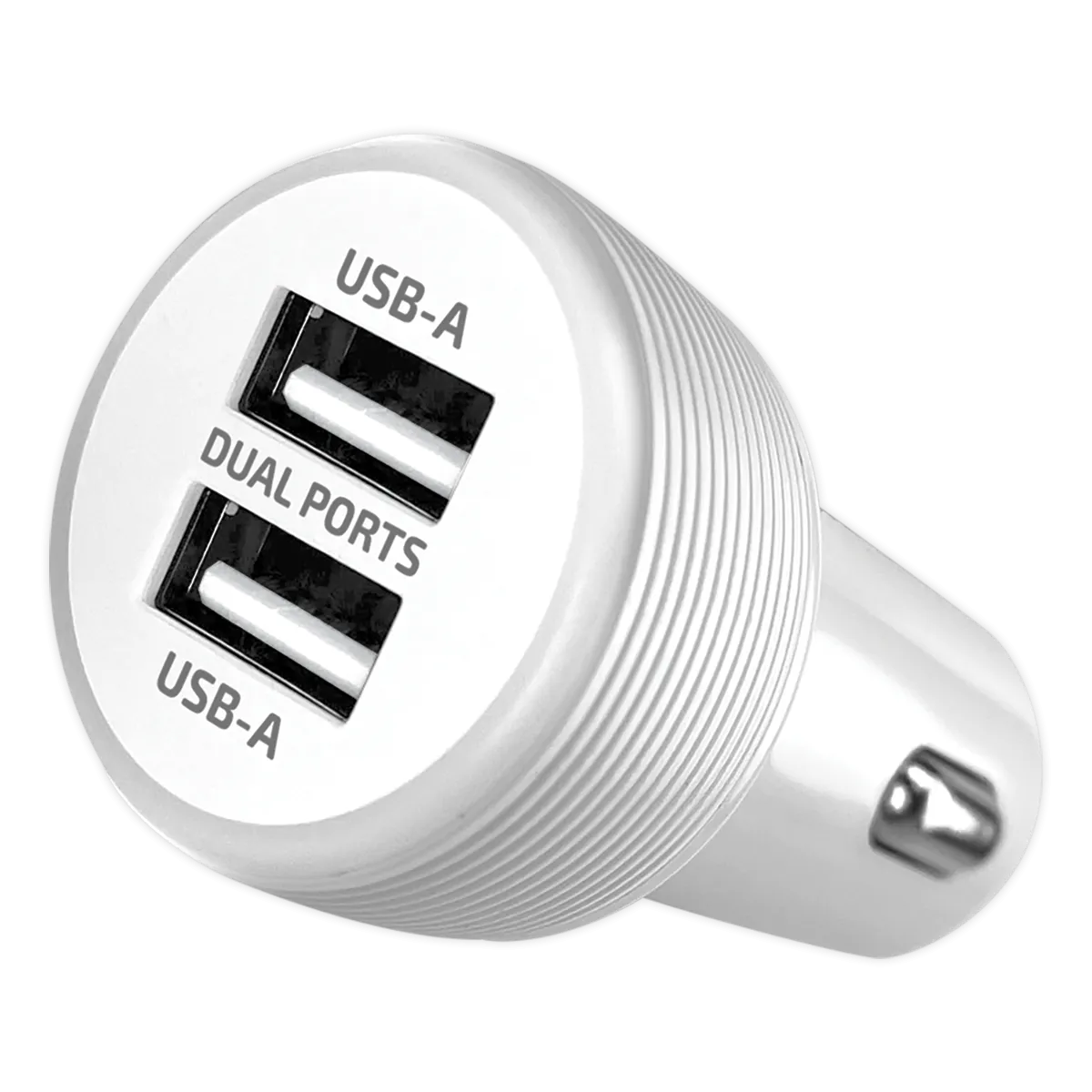 Car Charger Dual USB Ports with USB to Lightning Charging Cable Set - 3 Pieces Per Pack 24620