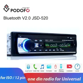 Car Radio Stereo FM Aux Input Receiver