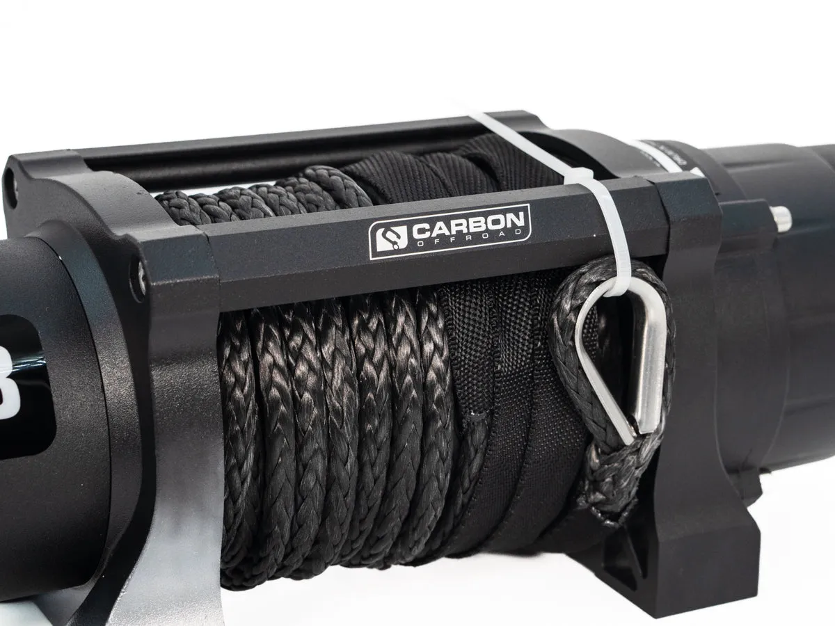 Carbon Offroad Long Drum 6000lb ATV/Small 4X4 Winch