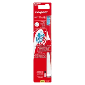 Colgate Vibrating & Polishing Bristles Optic White Power Toothbrush